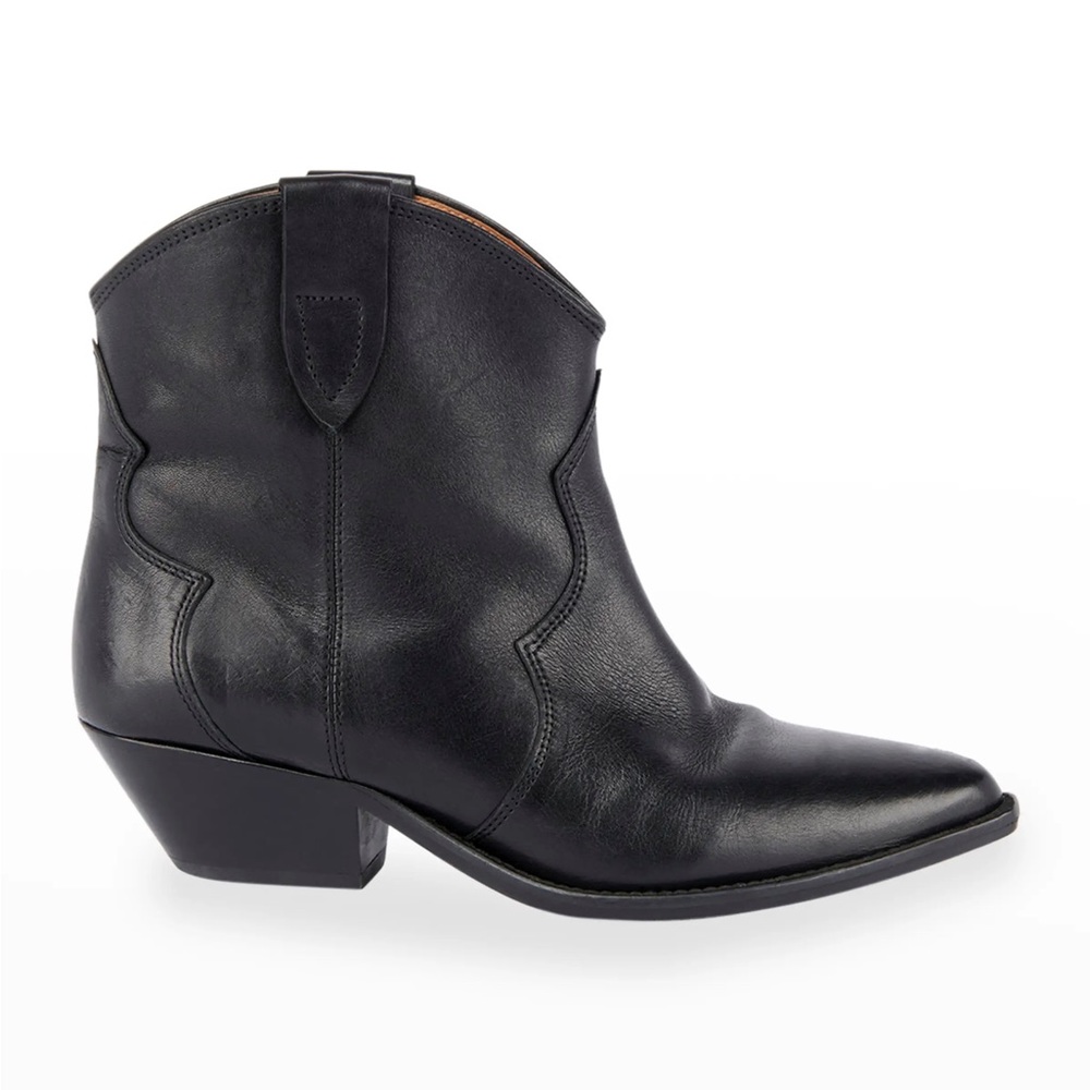 Isabel Marant Dewina leather Western Bootie
